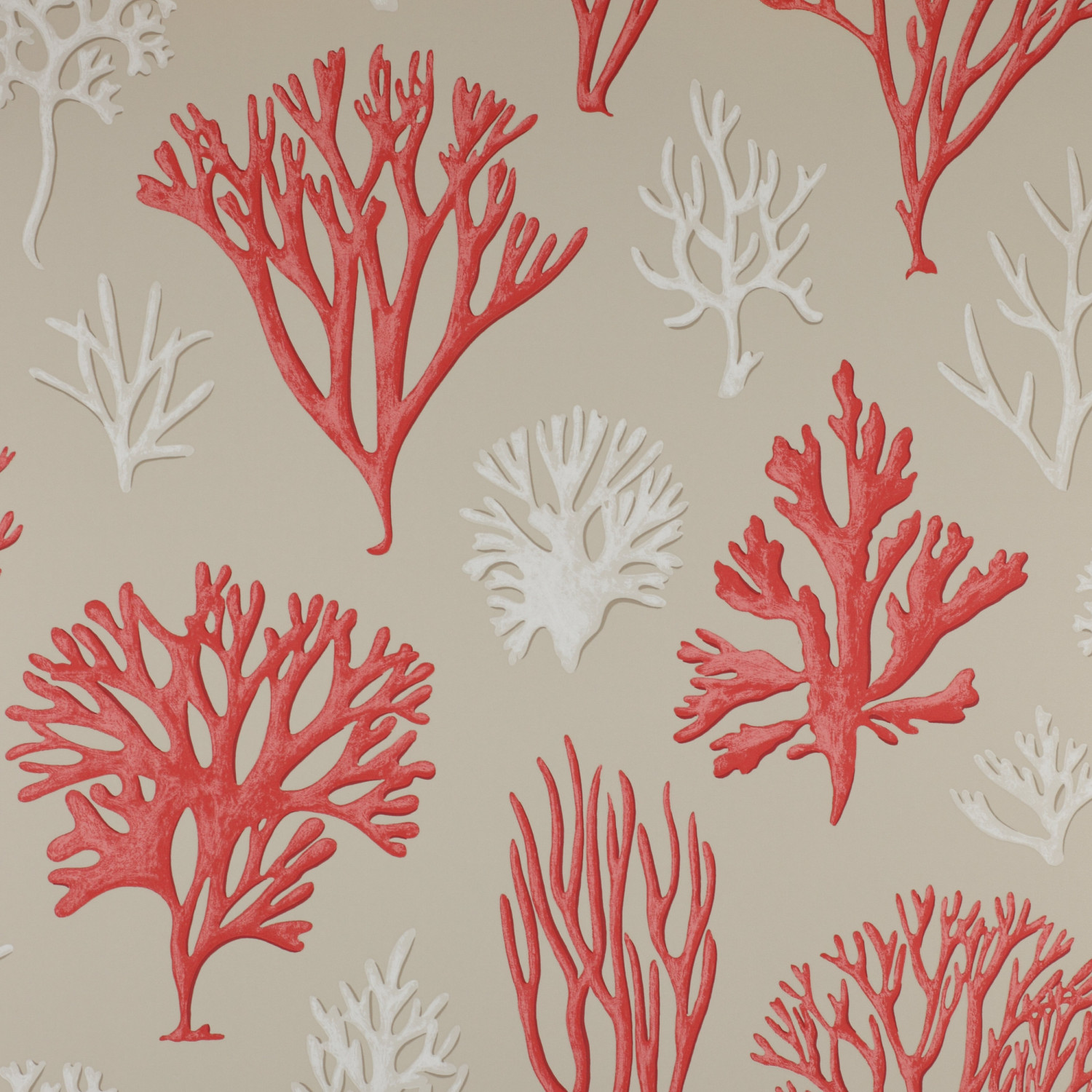 Kreativhaus | Jane Churchill - Fairhaven - Oceana - J107W-01 Coral