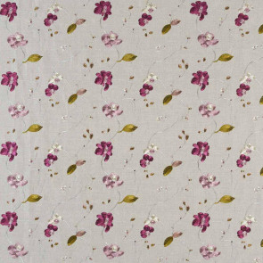 Camengo - Faraman Fleur - 7230389 Violette Fond Beige