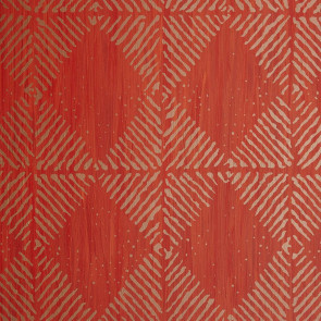 Casamance - Makassar Losanges - 9690477 Screen Rouge