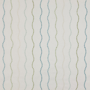 Jane Churchill - Bubble Stripe - J660F-02 Aqua/Green