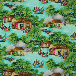 Manuel Canovas - Bora Bora - Turquoise 4877/01