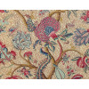 Braquenie - Le Grand Corail - Toile Multicolore - B080A001 Rouge Fond Creme